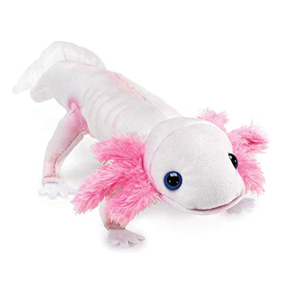 Hand Puppet - Folkmanis - Axolotl New Soft Doll Plush 3152