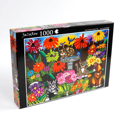 JaCarou Garden Cats1000 pcs puzzle