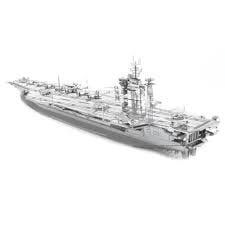 Metal Earth ICONX: USS Roosevelt Carrier CVN-71