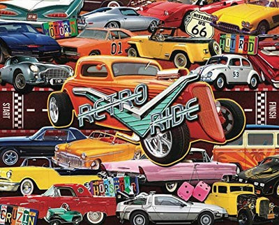 Puzzles with Hart  "Boomers Favorite Rides "" by Stephen Smith 1000 Pieces