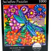 JaCaRou Puzzles Blue Lady Dragonfly 1000 pc Puzzle