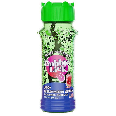Bubble Lick Juicy Watermelon Splash Flavored Bubbles