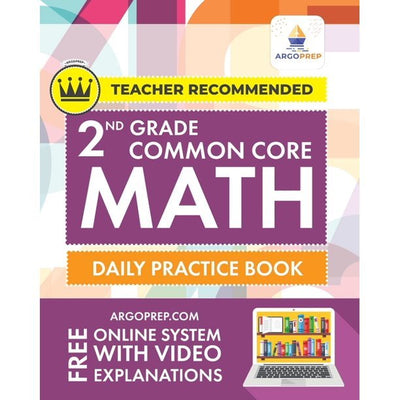 ArgoPrep 2nd Grade Common Core Math Daily Practice Book