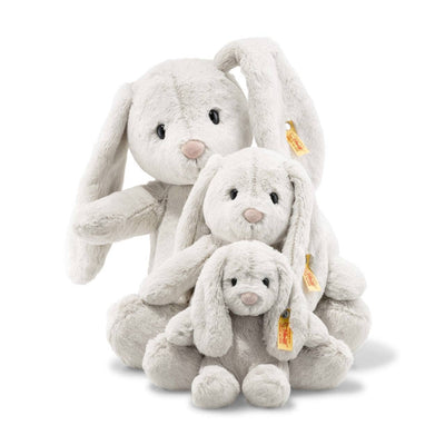 Steiff - Hoppie Rabbit Plush Animal Toy, 7 Inches