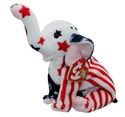 Ty Beanie Baby Original 2000 Righty Elephant Plush Toy