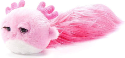 The Petting Zoo - 14" (36cm) Cometz Axolotl Backpack Clip