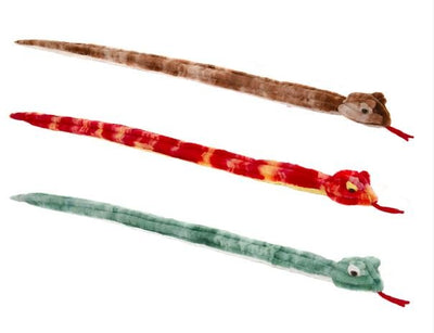 Ridgeez 62" Plush Snake Brown