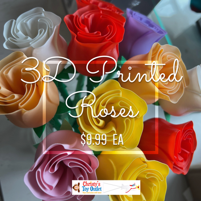 3D printed Rose Lavendar