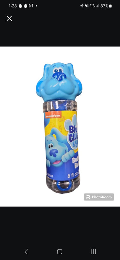 Blues Clues 8 oz  Bottle of Bubbles