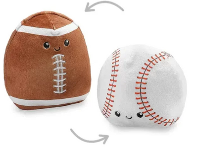 OMG Inside Outsies Football / Baseball Reversible Plush Toy - copy