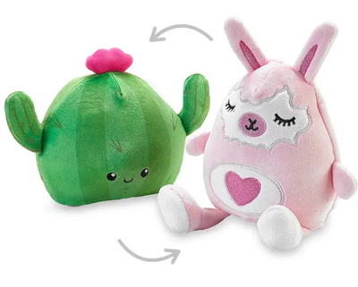 OMG Inside Outsies Cactus / Llama Reversible Plush Toy