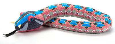 Petting Zoo 54" Wild Onez Rhino Viper Snake Plush Toy