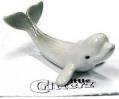 BELUGA WHALE "Sea Canary" New Figurine MINIATURE Porcelain LITTLE CRITTERZ LC221
