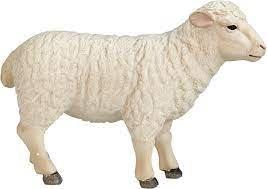 Mojo  Sheep Ewe Toy Figurine -