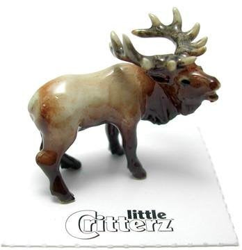 Little Critterz "Wapiti'' Bugling Elk