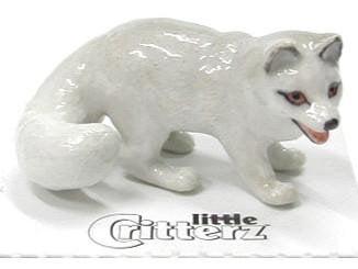 Little Critterz "Blizzard" Arctic Fox