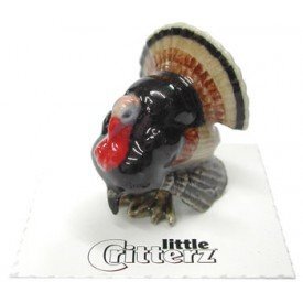 Little Critterz "GOBBLER" Turkey Porcelain Figurine