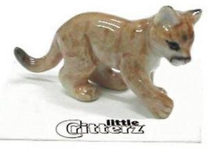 Little Critterz "RENEGADE" Cougar Cub Porcelain Figurine