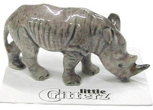 Little Critterz "Zulu" White Rhino
