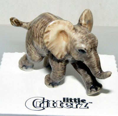 Little Critterz "Heart" African Elephant Calf