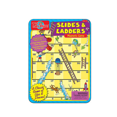 TS Shure Mini Magnetic Tin Slides & Ladders Game