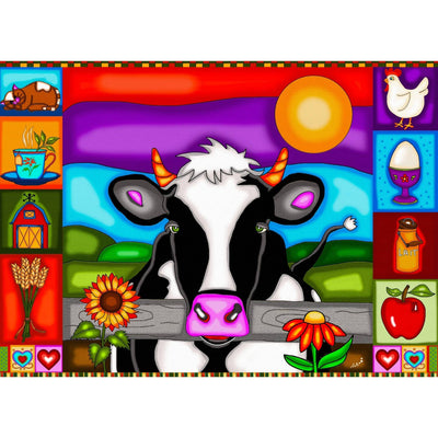 JaCarou Sunset Hill Farm 1000 pcs puzzle   - copy