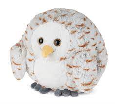 Cozy Noxxiez Hand Warmers Snowy Owl Plush Pillow Toy