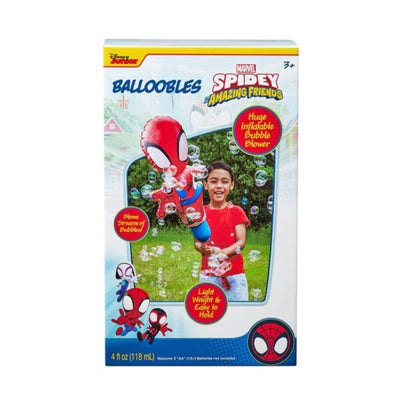 Spidey Onflateable Baloobles Bubble Blower
