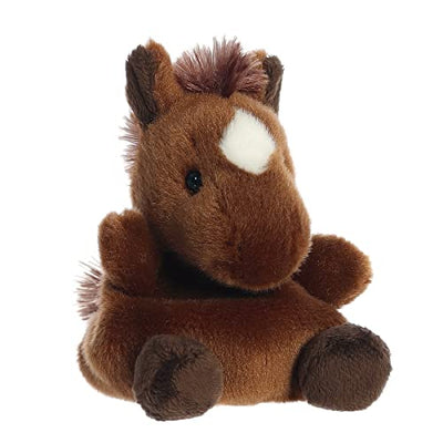 Aurora Palm Pals 5" Truffle Brown Horse