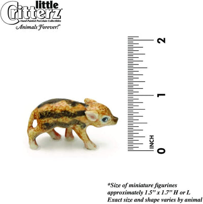 Little Critterz "Racer" River Piglet