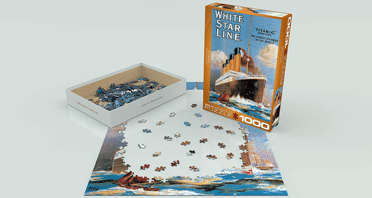 Eurographics Titanic 1000 Piece Puzzle