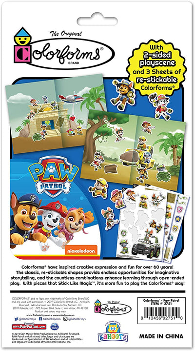 Colorforms Stick Like Magic Paw Patrol Travel Set