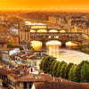 CASTORLAND by Bridge Toys - 1000 Piece Jigsaw Puzzle, Bridges of Florence, Arno, Tuscany