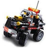 Texas Toy Distribution - Car Club Offroad Building Brick Kit, Black (158 Pcs)