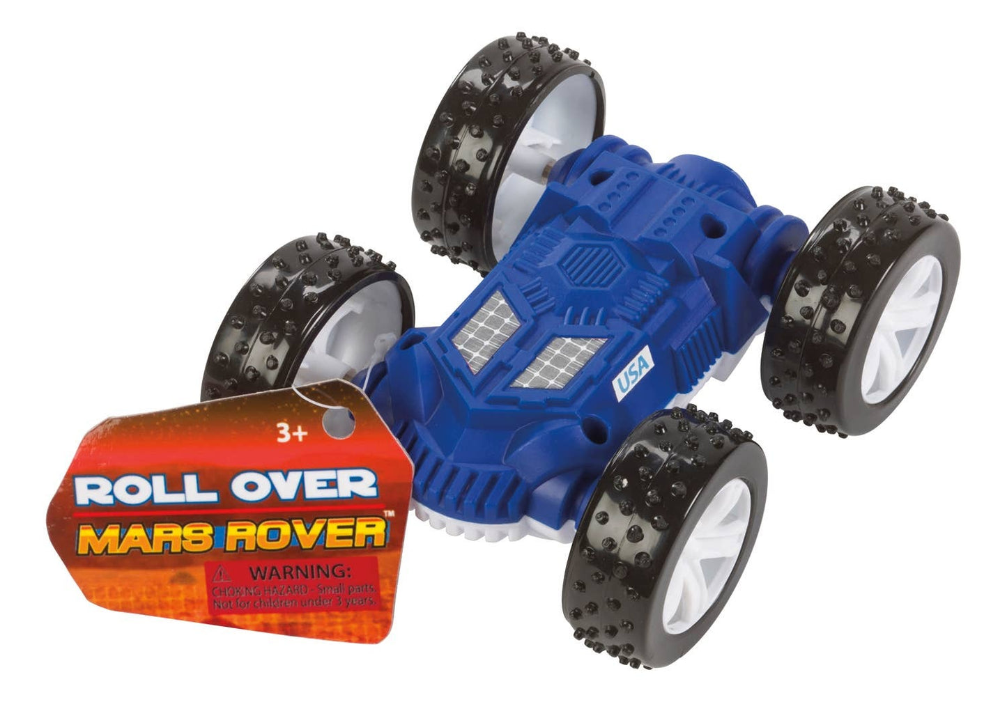 Toysmith - Roll Over Mars Rover, 4-1/2" Flip Car, Asst Colors