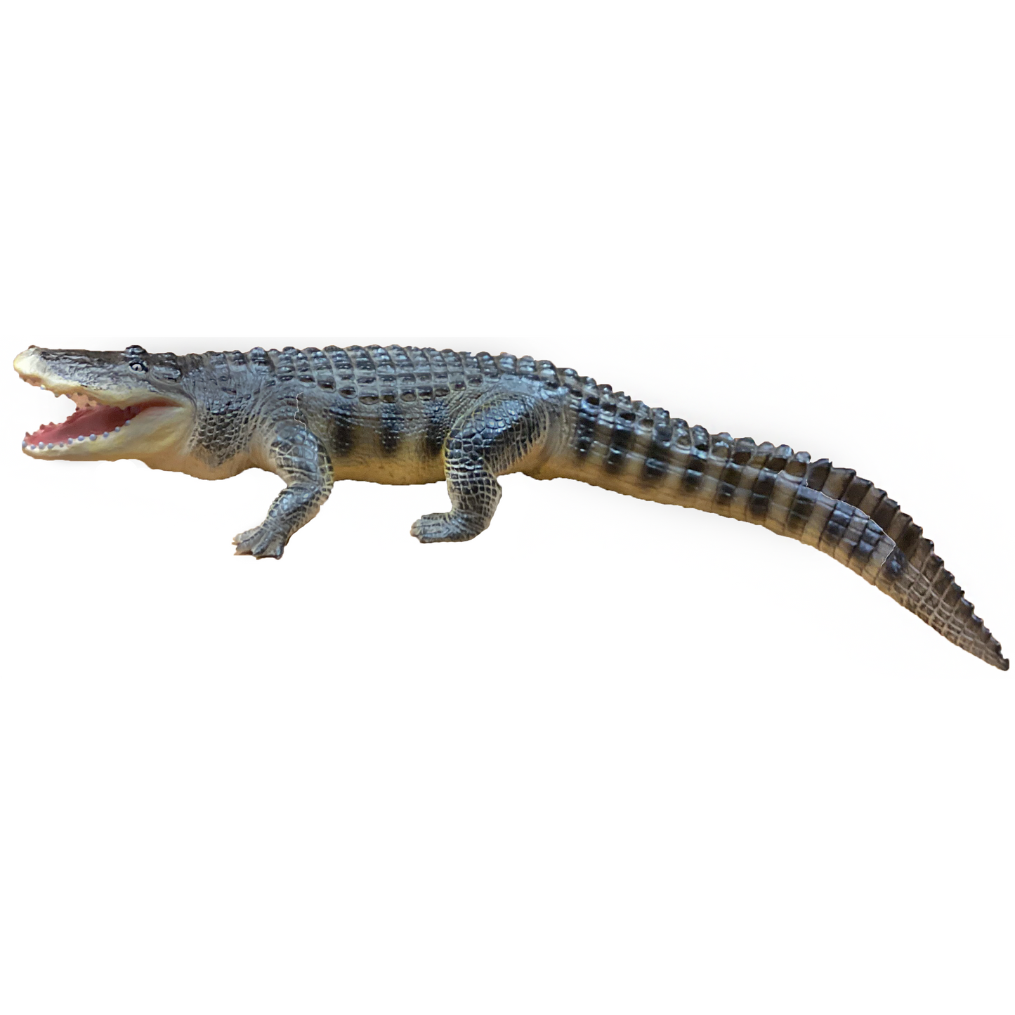 Texas Toy Distribution - Alligator 21" Vinyl Reptile Figurine Model