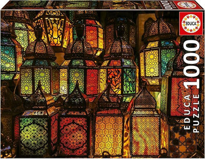 1000 Lantern Collage puzzle