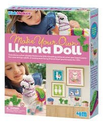 4M Kidzmaker Make Your Own Llama Doll