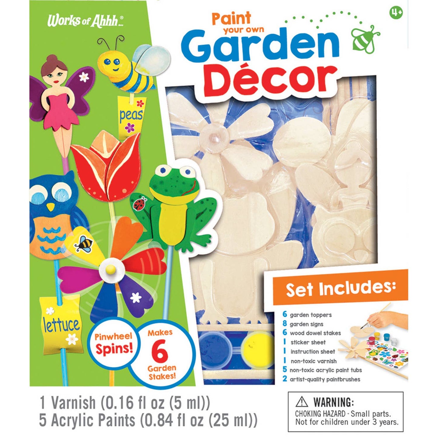 Masterpieces Puzzles - Garden Decor Wood Paint Set