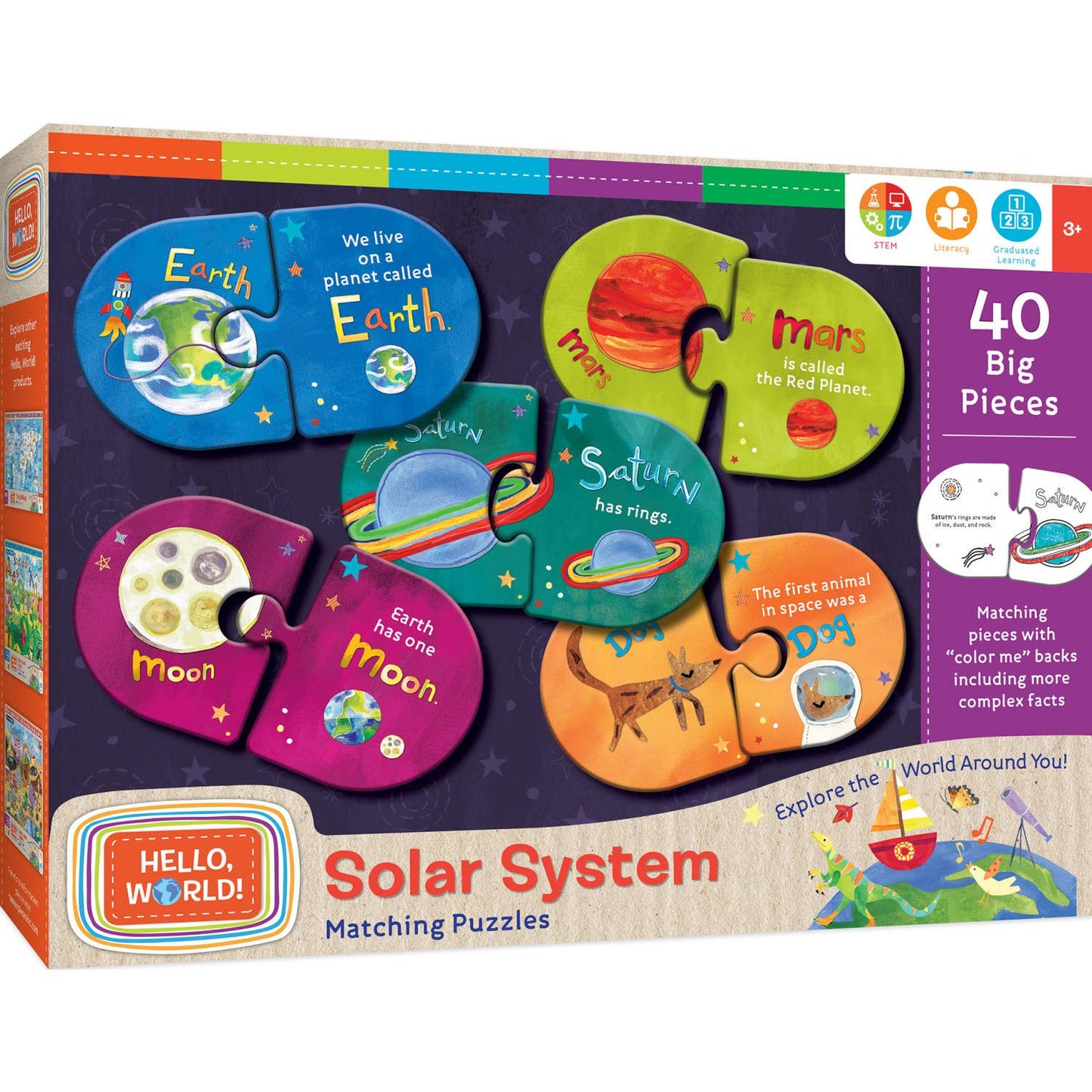 Masterpieces Puzzles - Hello, World! - Solar System Matching Puzzles