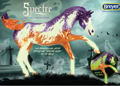 Breyer Horses Traditional Series Limited Edition | Spectre - 2023 Halloween Horse Toy