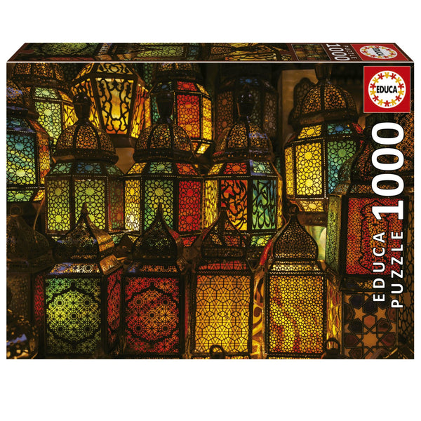 1000 Lantern Collage puzzle