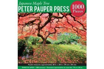 Peter Pauper Press 1000 Piece Japanese Maple Tree Puzzle