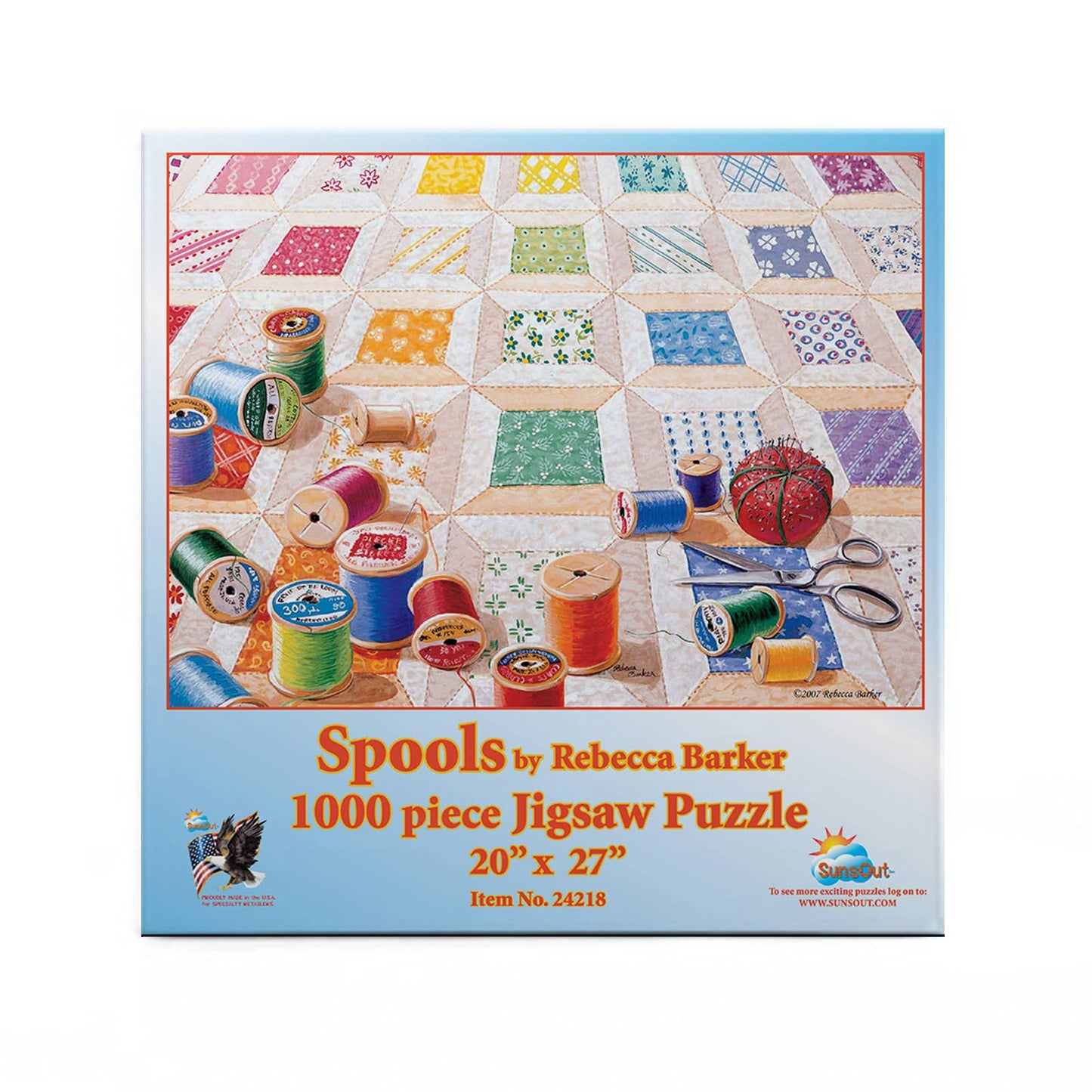 SunsOut - 0243 Spools 1000 pc Puzzle