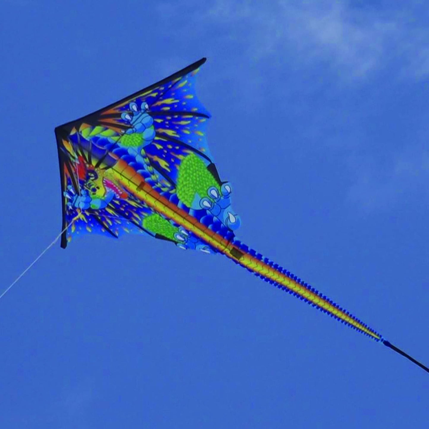 Xkites Deluxe Diamond Nylon Kite Dragon 26"