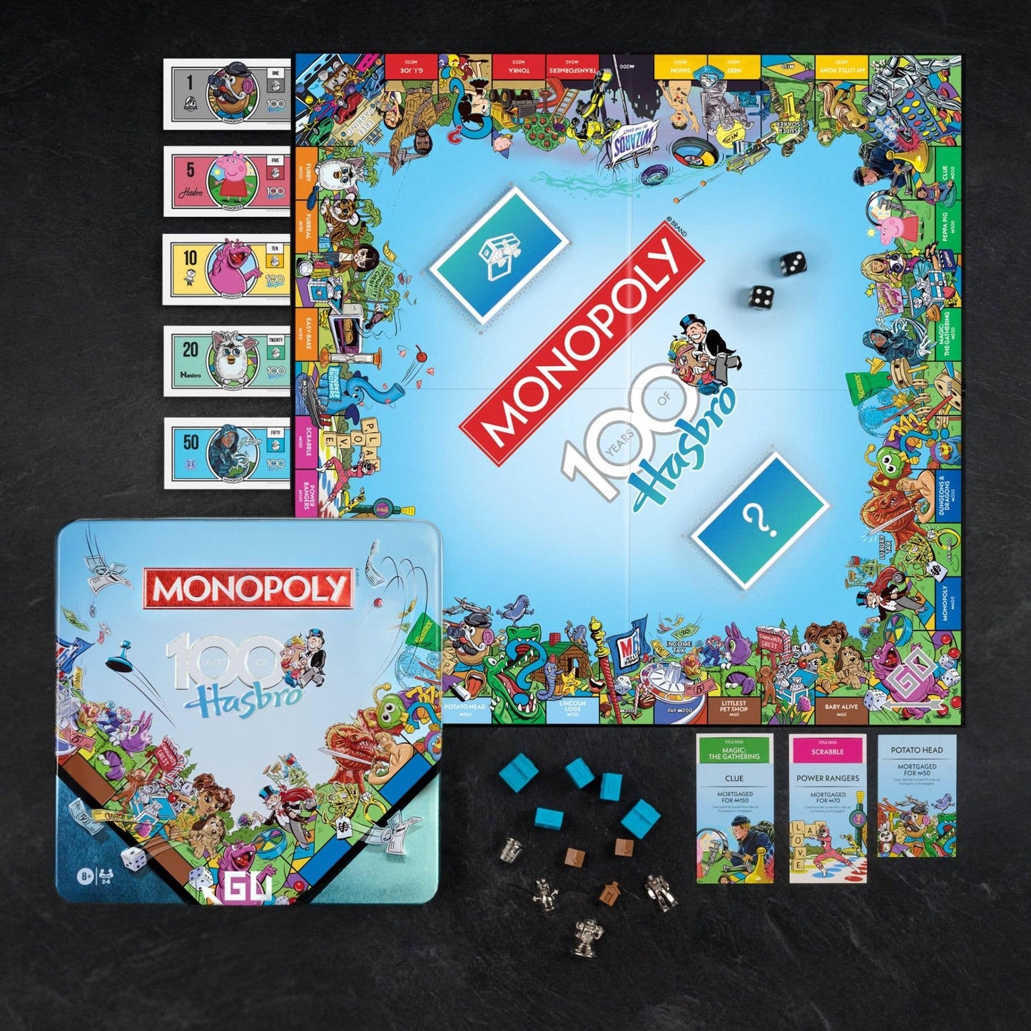 WS Game Company - Monopoly Hasbro 100th Anniversary Edition