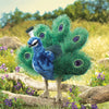 Folkmanis Peacock Hand Puppet