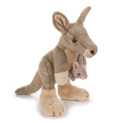 Wildlife Tree - 11" Stuffed Standing Kangaroo