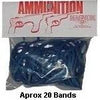 Magnum Rubberband Blue Ammo 1 oz bag