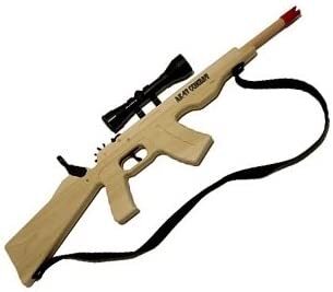 Magnum  AK 47 Rubberband Rifle  w/ Scope (Blue)